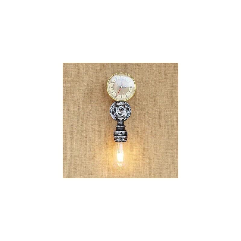 Simple Country Retro Painting Feature for Mini Style Ambient Light Wall Sconces Wall Light