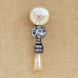 Simple Country Retro Painting Feature for Mini Style Ambient Light Wall Sconces Wall Light