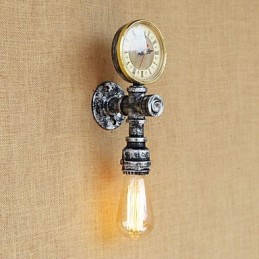 Simple Country Retro Painting Feature for Mini Style Ambient Light Wall Sconces Wall Light