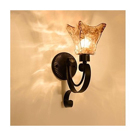 Wall Lamp Simple Living Room Light Iron Decorative Bedroom Bedside Lamp Corridor Lamp