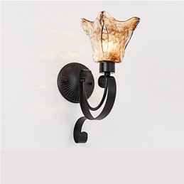 Wall Lamp Simple Living Room Light Iron Decorative Bedroom Bedside Lamp Corridor Lamp