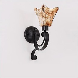 Wall Lamp Simple Living Room Light Iron Decorative Bedroom Bedside Lamp Corridor Lamp