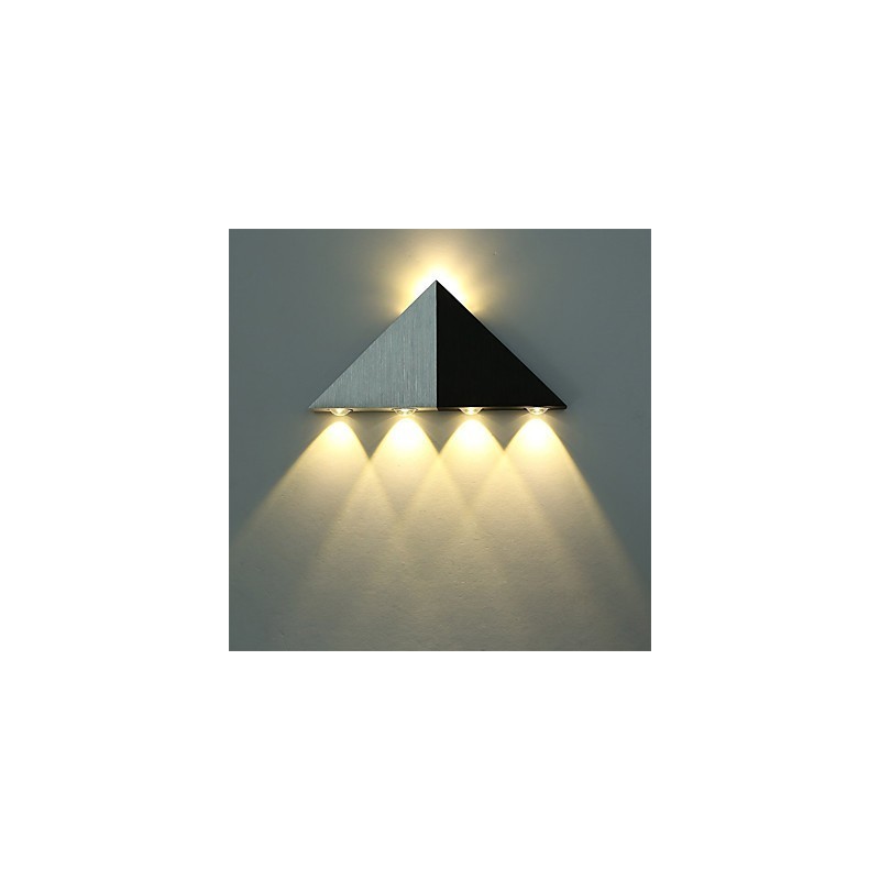 Modern Triangle Wall Sconce Light Fixture Indoor Hallway Up Down Wall Lamp Spot Light Aluminum Decorative Lighting for Studio Restauran