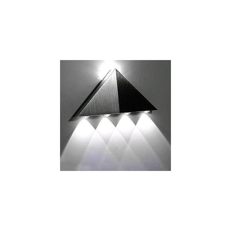 Modern Triangle Wall Sconce Light Fixture Indoor Hallway Up Down Wall Lamp Spot Light Aluminum Decorative Lighting for Studio Restauran