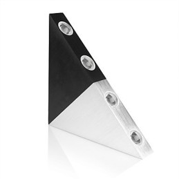 Modern Triangle Wall Sconce Light Fixture Indoor Hallway Up Down Wall Lamp Spot Light Aluminum Decorative Lighting for Studio Restauran