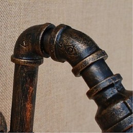 Nostalgia Simple Water Pipe Decorative Small Wall Lamp Wall Light