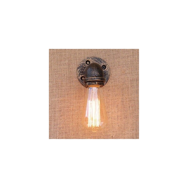 Nostalgia Simple Water Pipe Decorative Small Wall Lamp Wall Light