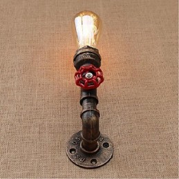 Nostalgia Simple Water Pipe Decorative Small Wall Lamp Wall Light