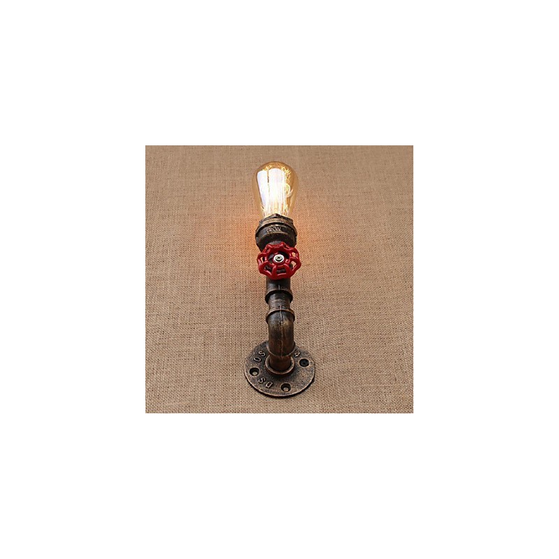 Nostalgia Simple Water Pipe Decorative Small Wall Lamp Wall Light