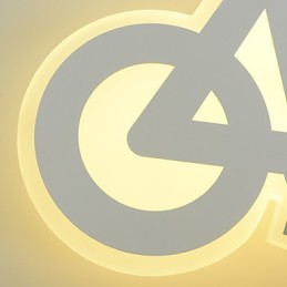 Integrated Modern Contemporary Painting Feature for Ambient Light Wall Sconces Wall Light