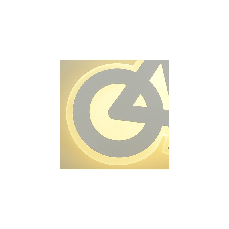 Integrated Modern Contemporary Painting Feature for Ambient Light Wall Sconces Wall Light