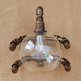 Rustic Lodge Country Antique Brass Feature for Ambient Light Wall Sconces Wall Light