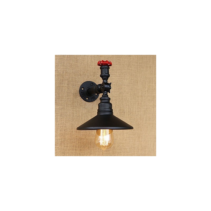 Retro Restaurant Edison Industrial Hoses Single Head Adornment Wall Lamp