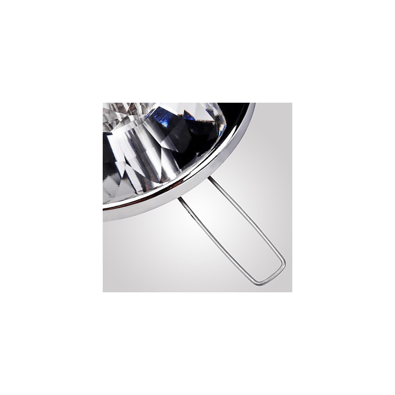 Modern Contemporary Crystal Mini Style Chrome Metal Flush Mount