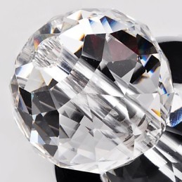 Modern Contemporary Crystal Mini Style Chrome Metal Flush Mount