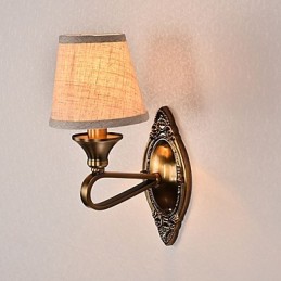 Traditional Classic Electroplated Feature for Eye Protection Downlight Wall Sconces Wall Light