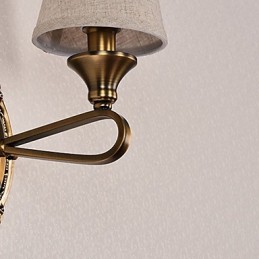 Traditional Classic Electroplated Feature for Eye Protection Downlight Wall Sconces Wall Light