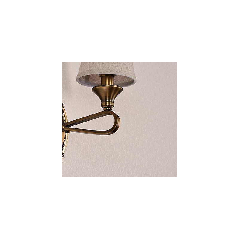 Traditional Classic Electroplated Feature for Eye Protection Downlight Wall Sconces Wall Light