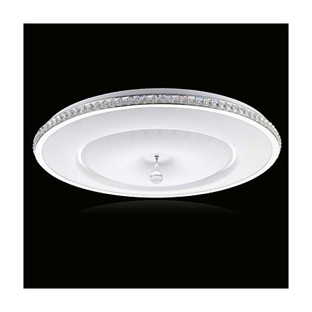Flush Mount Crystal Modern Contemporary Metal Metal
