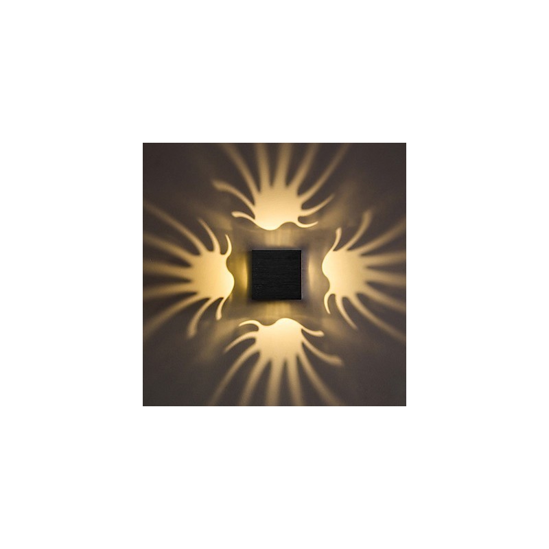 Modern Light Aluminum Flush Mount Wall Lamp Decorate Wall Lights