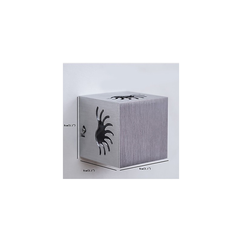 Modern Light Aluminum Flush Mount Wall Lamp Decorate Wall Lights