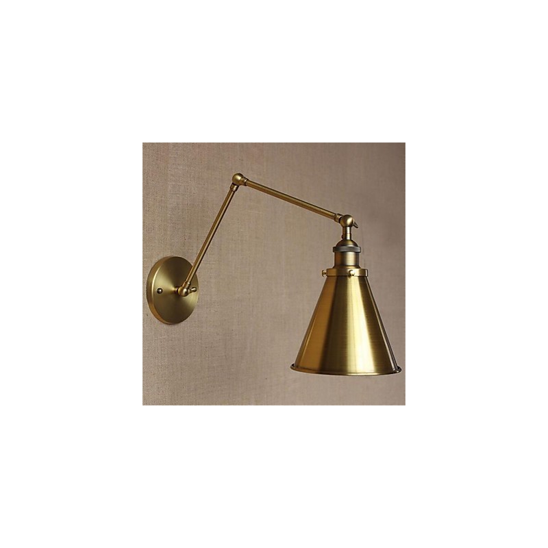 Modern Contemporary Retro Electroplated Feature for Swing Arm Eye Protection Ambient Light