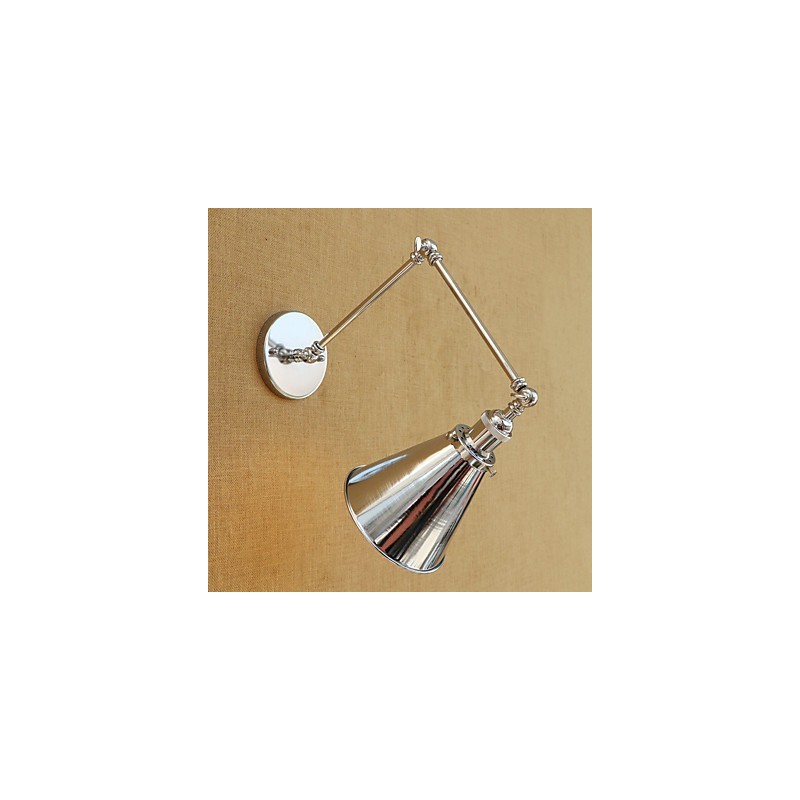 Modern Contemporary Retro Electroplated Feature for Swing Arm Eye Protection Ambient Light