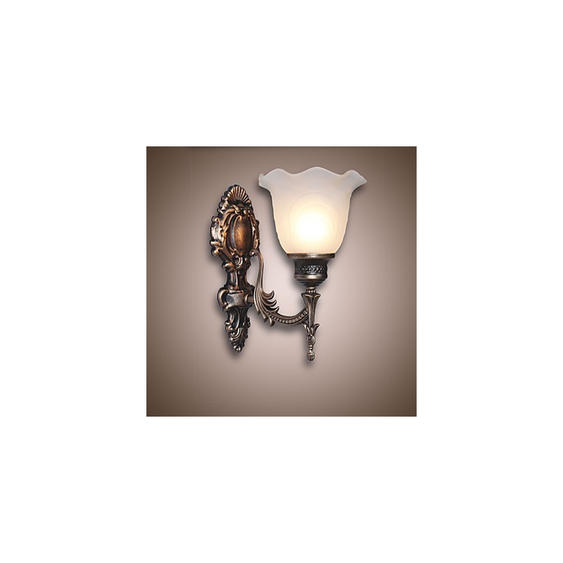 European Style Retro Wall Lamp Hotel Corridor Lamp Corridor light Mirror Front lamp Single Head Bedside Lamp