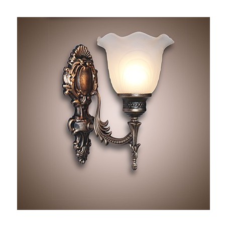 European Style Retro Wall Lamp Hotel Corridor Lamp Corridor light Mirror Front lamp Single Head Bedside Lamp