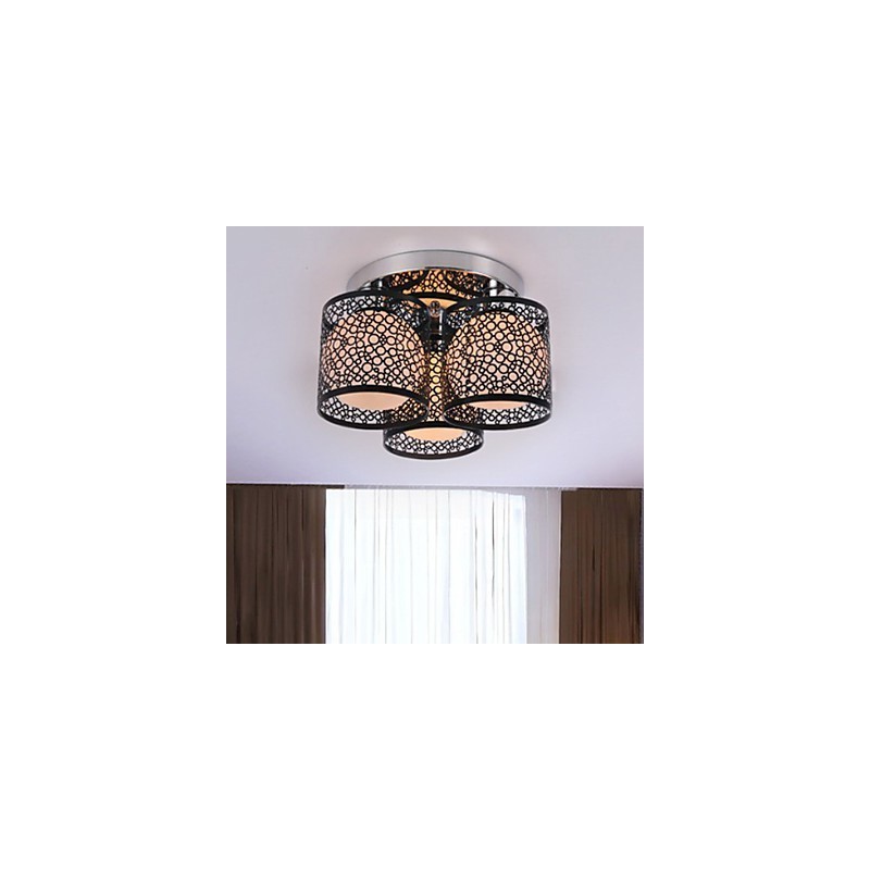 Modern Contemporary Painting Metal Flush Mount