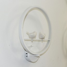 The Bedroom Wall Lamp Bedside Lamp And Creative Personality Of Modern Minimalist Circular Stairs Corridor Wall Lamp