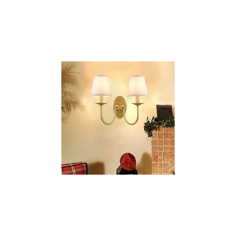 Rustic Lodge Simple Vintage Painting Feature Ambient Light Wall Sconces Wall Light