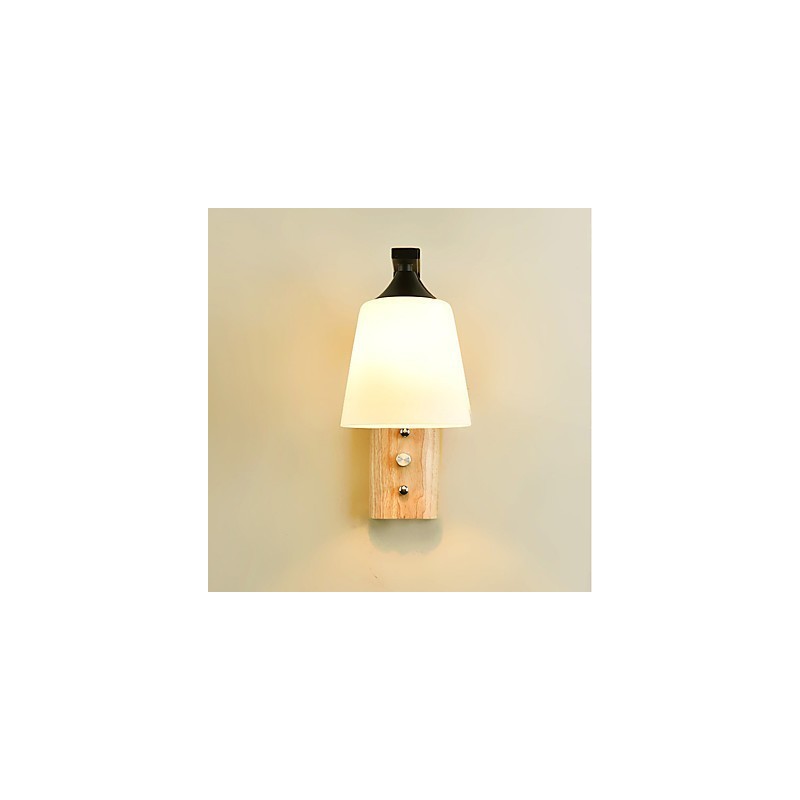 Simple Country Feature for Eye Protection Ambient Light Wall Sconces Wall Light New Chinese Modern Minimalist Creative Bedroom Bedside