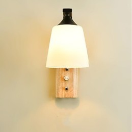 Simple Country Feature for Eye Protection Ambient Light Wall Sconces Wall Light New Chinese Modern Minimalist Creative Bedroom Bedside