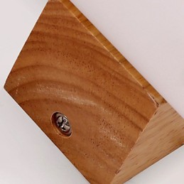 Novelty Country Feature for Mini Style Eye Protection Downlight Wall Sconces Wall Light Log Wood Bedroom Bedside Lamp