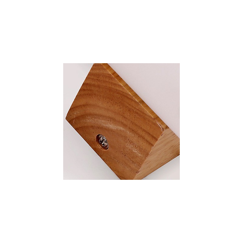 Novelty Country Feature for Mini Style Eye Protection Downlight Wall Sconces Wall Light Log Wood Bedroom Bedside Lamp