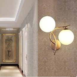 Modern Fashion Wall Lamp Iron Art Bedroom Bed Wall Lamp Dining Room Study Hall Lamp