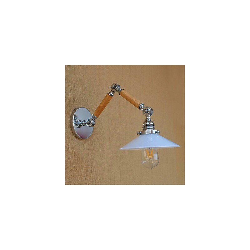 Rustic Lodge Country Chrome Feature for Swing Arm Ambient Light Swing Arm