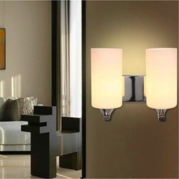 Simple Warm Living Room Bedroom Corridor Corridor Balcony Double Wall Lamp
