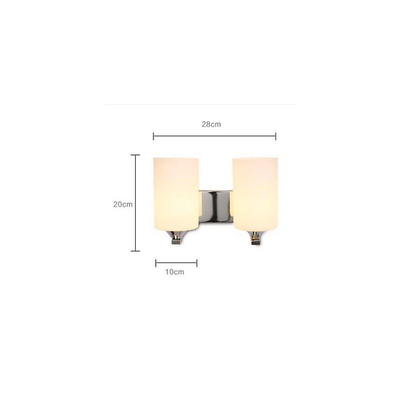 Simple Warm Living Room Bedroom Corridor Corridor Balcony Double Wall Lamp