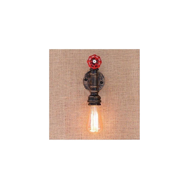 Nostalgia Simple Water Pipe Decorative Small Wall Lamp Wall Light