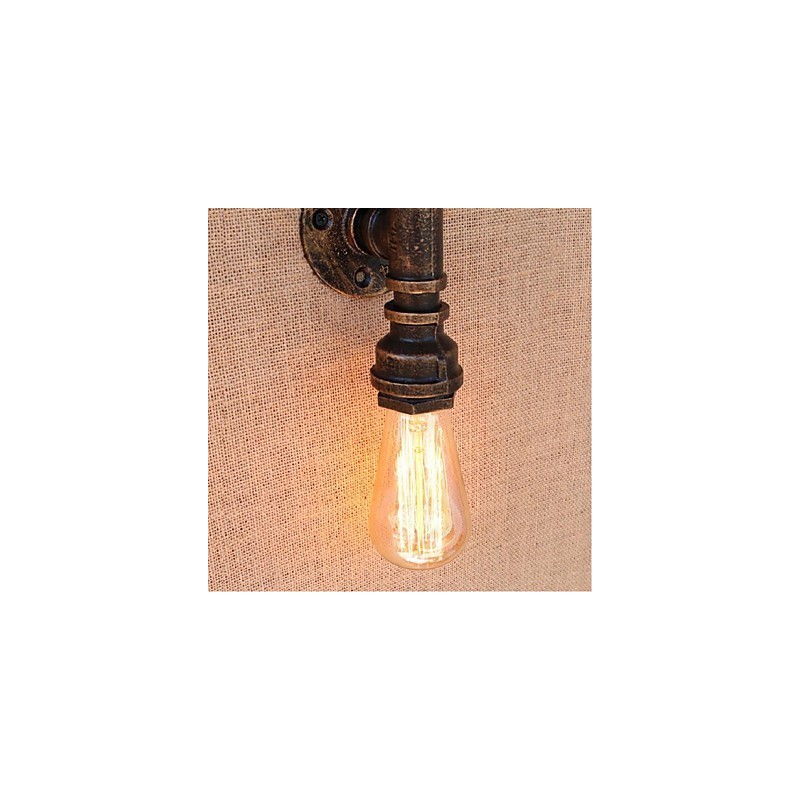 Nostalgia Simple Water Pipe Decorative Small Wall Lamp Wall Light