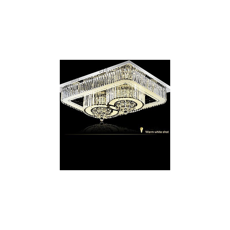 Modern Contemporary Glass Flush Mount