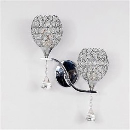Modern Minimalist Living Room Corridor Corridor Crystal Wall Lamp