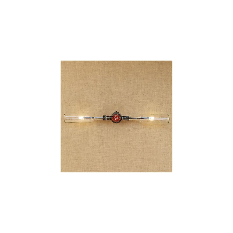 Retro Industry Wind Designer Water Bottle Lamp Wall Light Grey