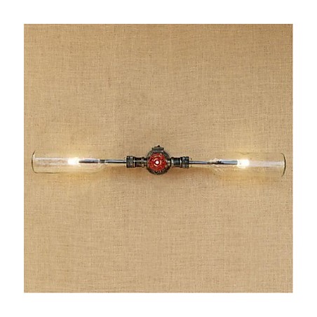 Retro Industry Wind Designer Water Bottle Lamp Wall Light Grey