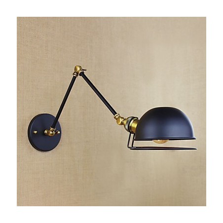 Industrial Retro European Style Village Character Lighting Decorative Wall Lamp Iron arm