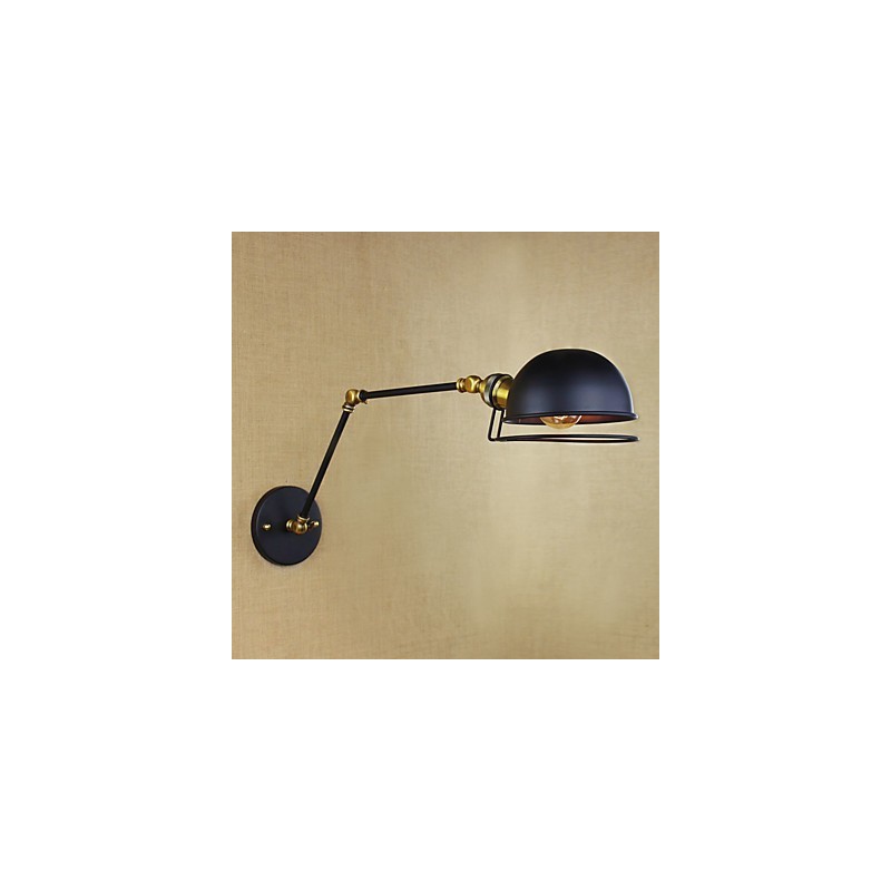 Industrial Retro European Style Village Character Lighting Decorative Wall Lamp Iron arm
