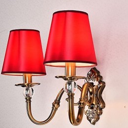 Traditional Classic Electroplated Feature for Eye Protection Downlight Wall Sconces Wall Light