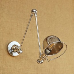 Modern Contemporary Country Chrome Feature for Swing Arm Eye Protection Downlight Swing Arm LightsWall